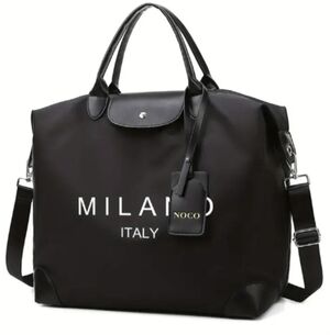 NWOT-Milano Italy BlackTravel Bag